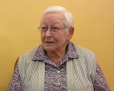 Madame Ovaere lors de son interview en avril 2009