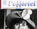 couverture du périodique «L'Officiel» de juin 2004