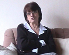 Madame Clercq lors de son interview en mai 2008